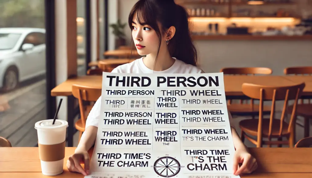 「3rd」を含む日常英語フレーズ集