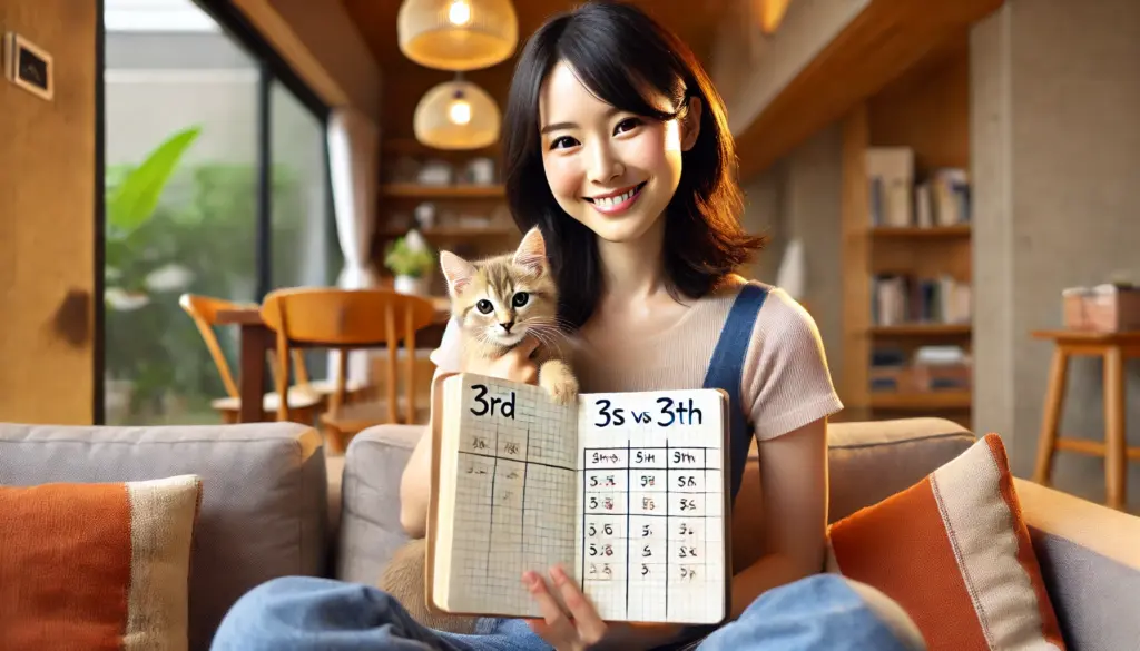 まとめ：3rd 3thの違いを理解して使い分けよう