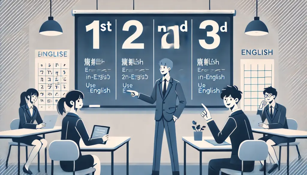 英語で1st、2nd、3rdは何か