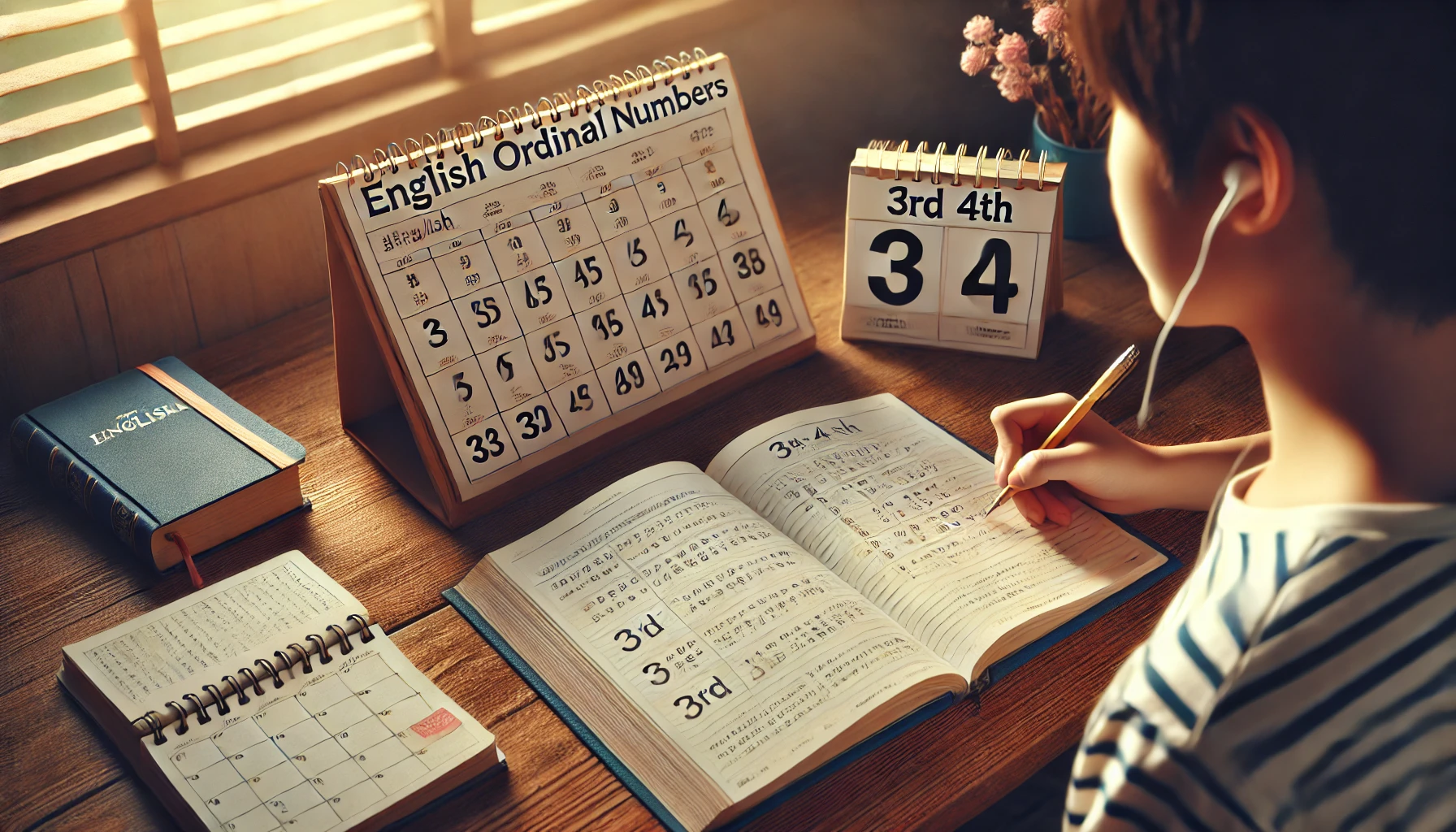3rdと4thの違いは？英語の序数の意味と使い方を解説