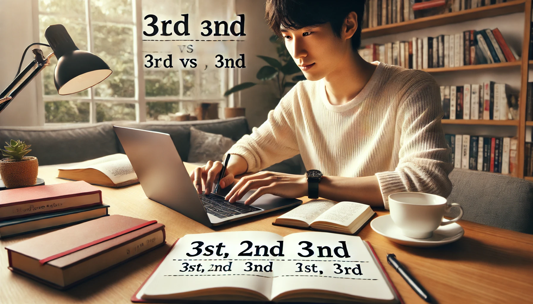 英語での序数表記：「3rd」と「3nd」の違いと「1th, 2th, 3th」の正しい使い方を完全解説