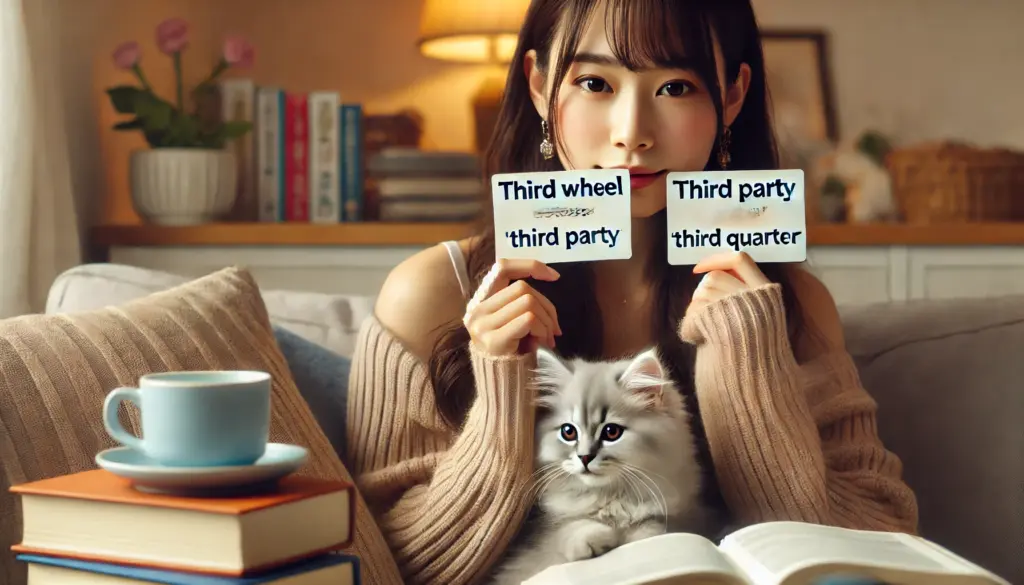 覚えておきたいthirdの関連表現