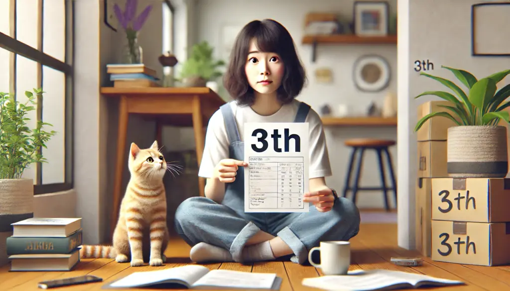 学習者が「3th」を使ってしまう原因と注意点