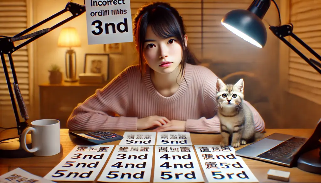 なぜ「3nd」の誤用が生まれる理由があるのか