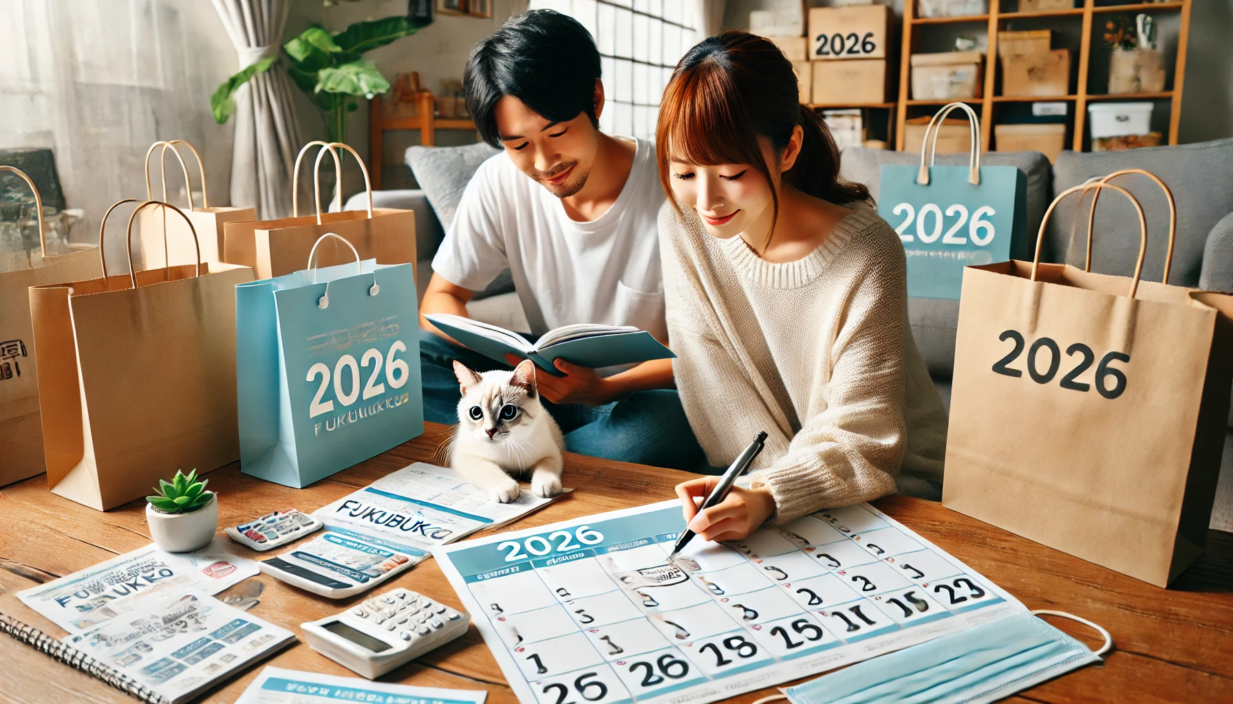 2026年福袋カレンダー：勝利のアクションプラン