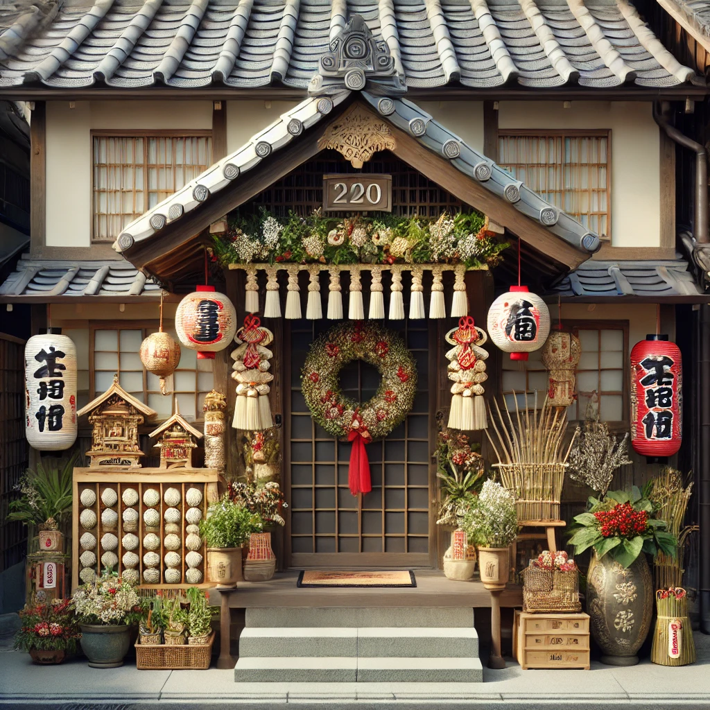 門松やしめ縄など正月飾りの種類と役割