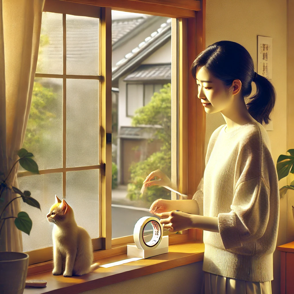 サッシの防カビにはマステが最強の結露防止グッズ