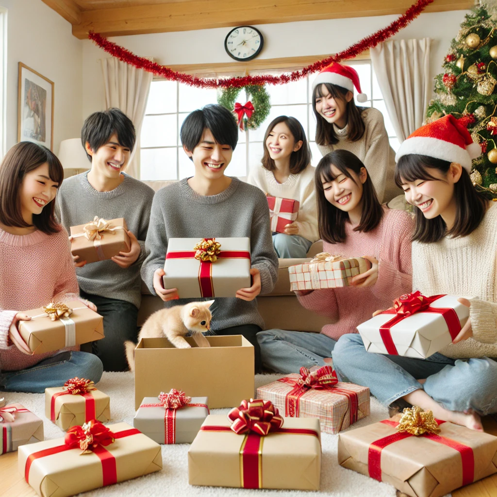 予算500円のプレゼント交換で盛り上がる