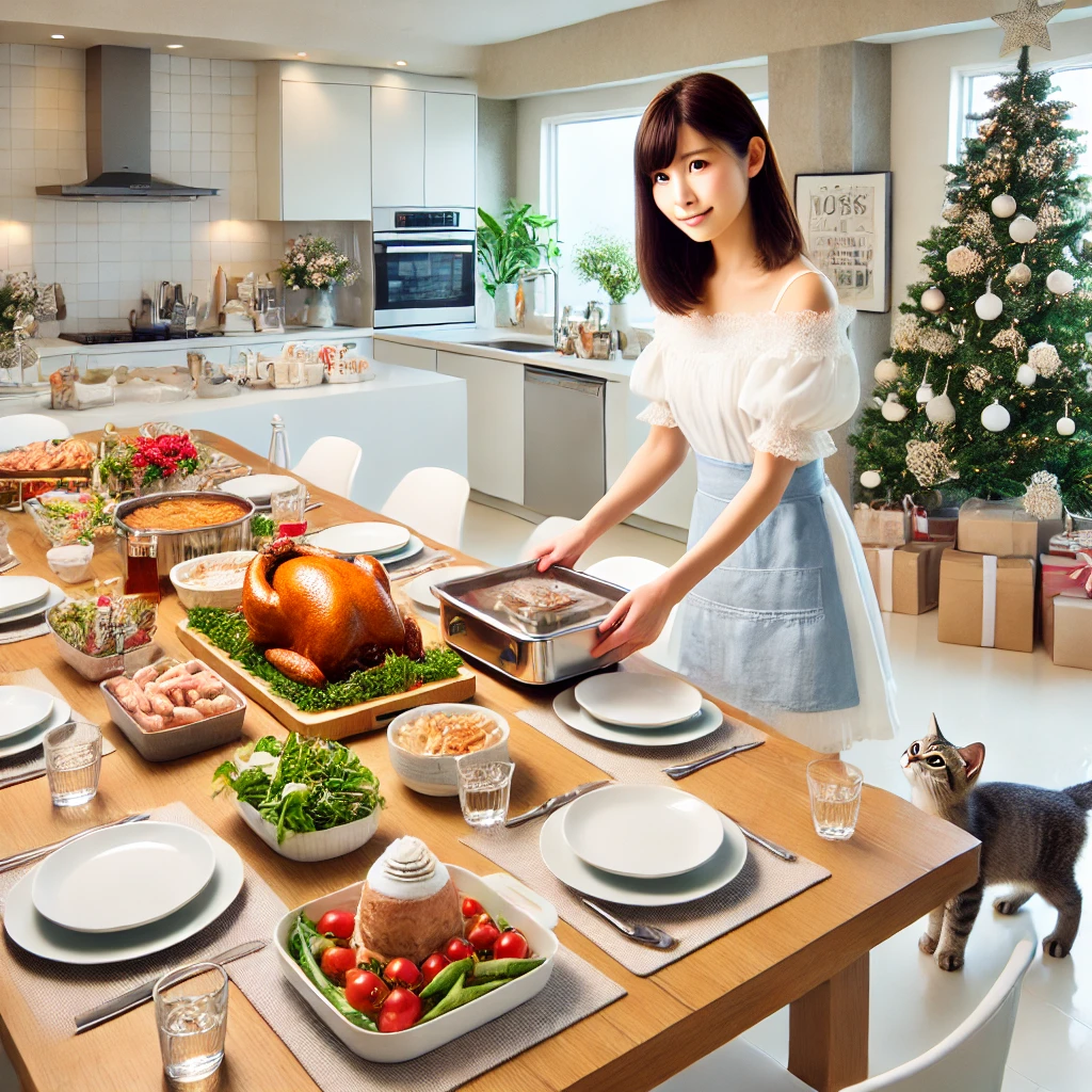 豪華なクリスマスご飯はコストコにお任せ