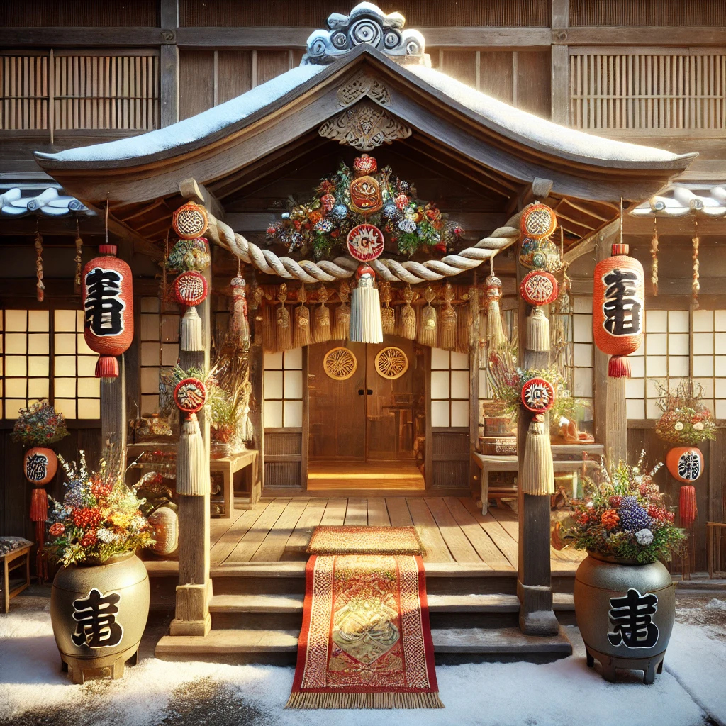 北海道や伊勢など地域特有の飾る期間