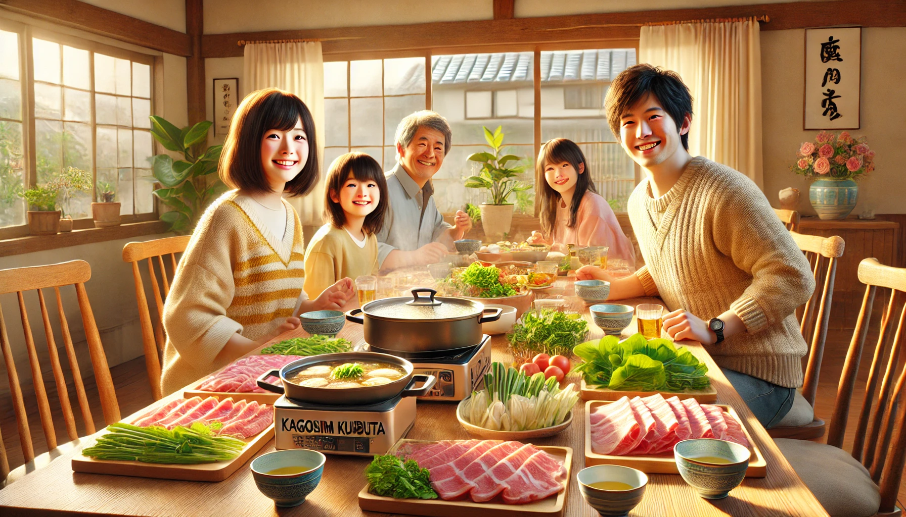 ブランド豚のしゃぶしゃぶ