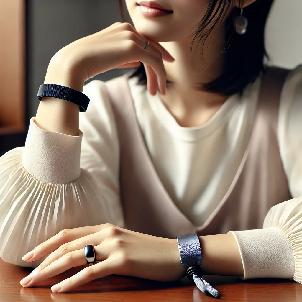 おしゃれなリングやヘアゴムで予防する