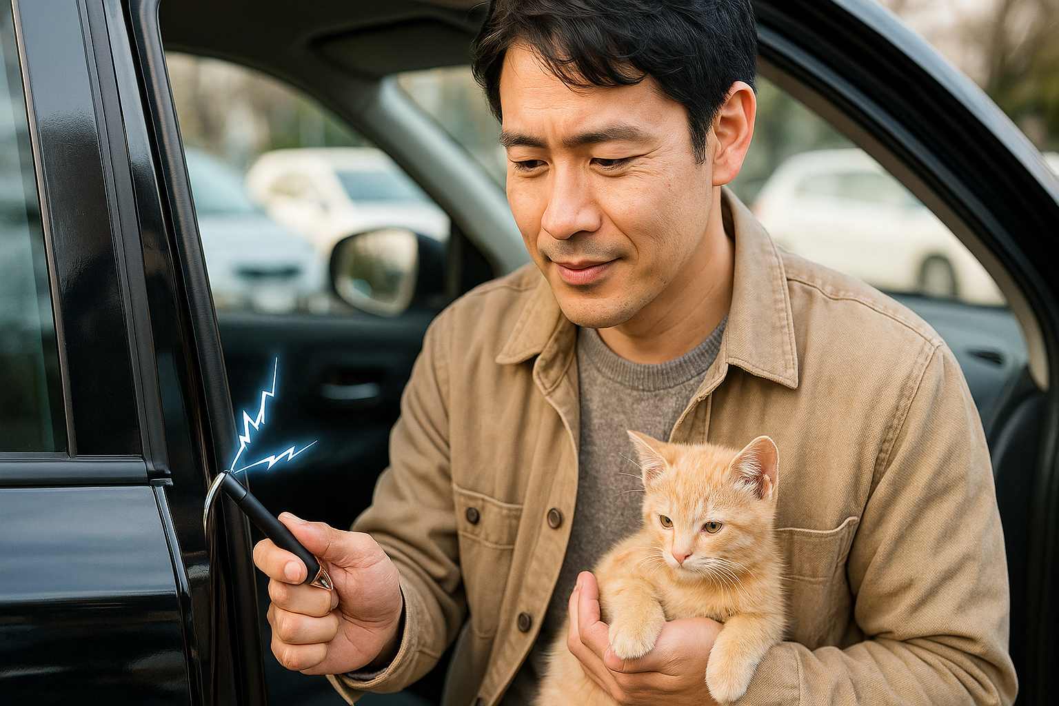 100均静電気除去グッズの効果なし