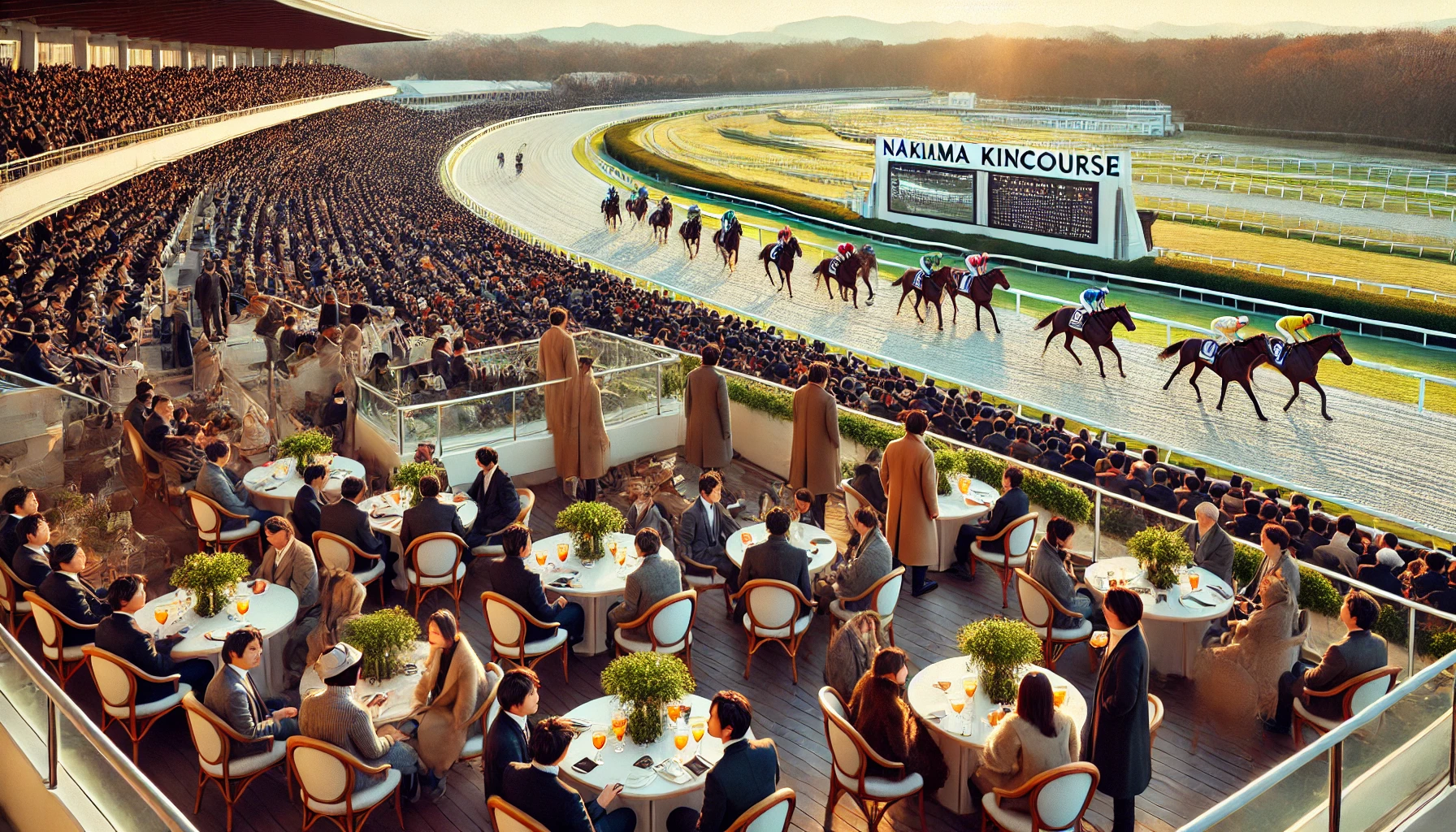 ロイヤルファミリー視聴者と楽しむ有馬記念