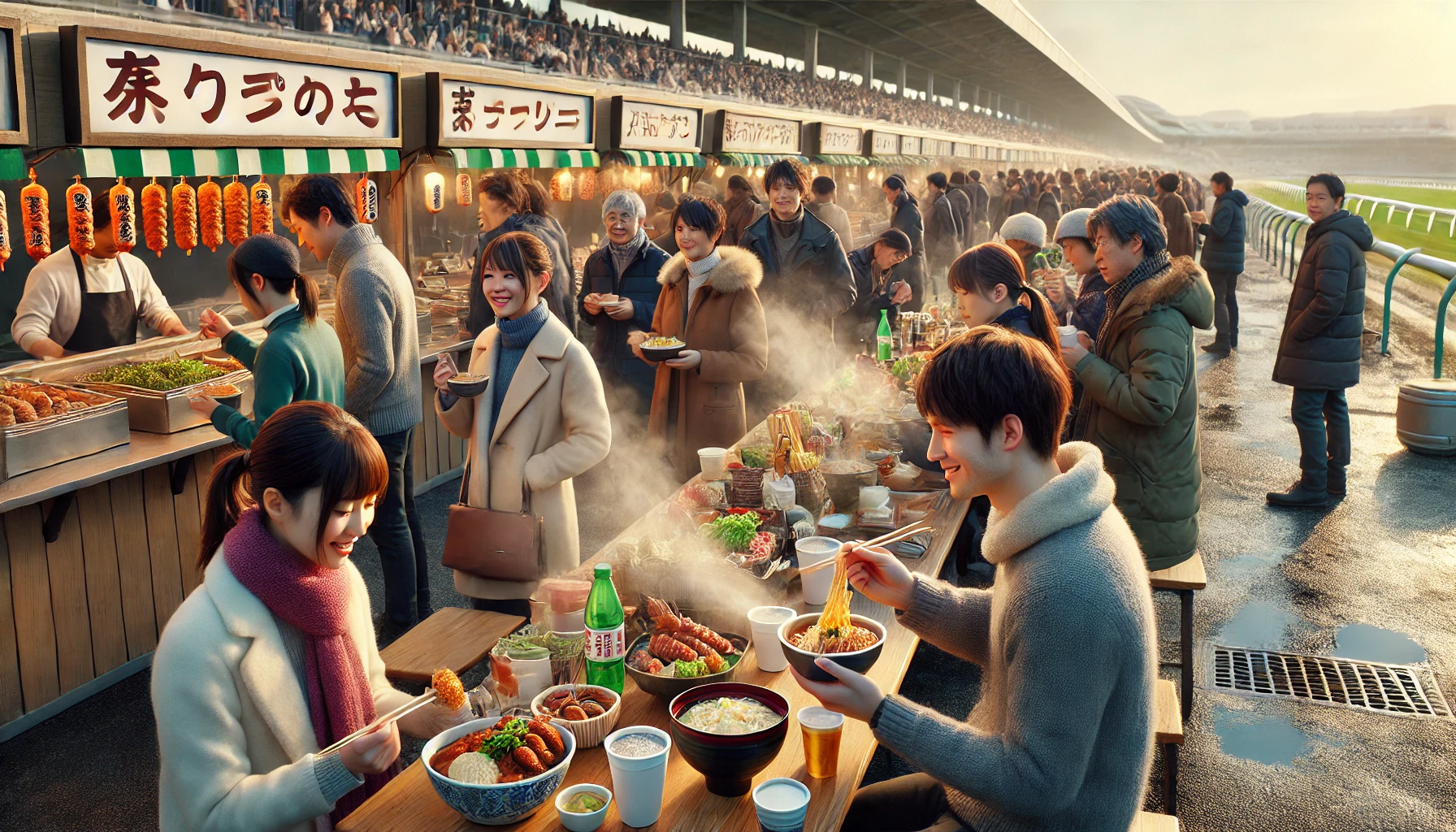 競馬場グルメも楽しむポイント