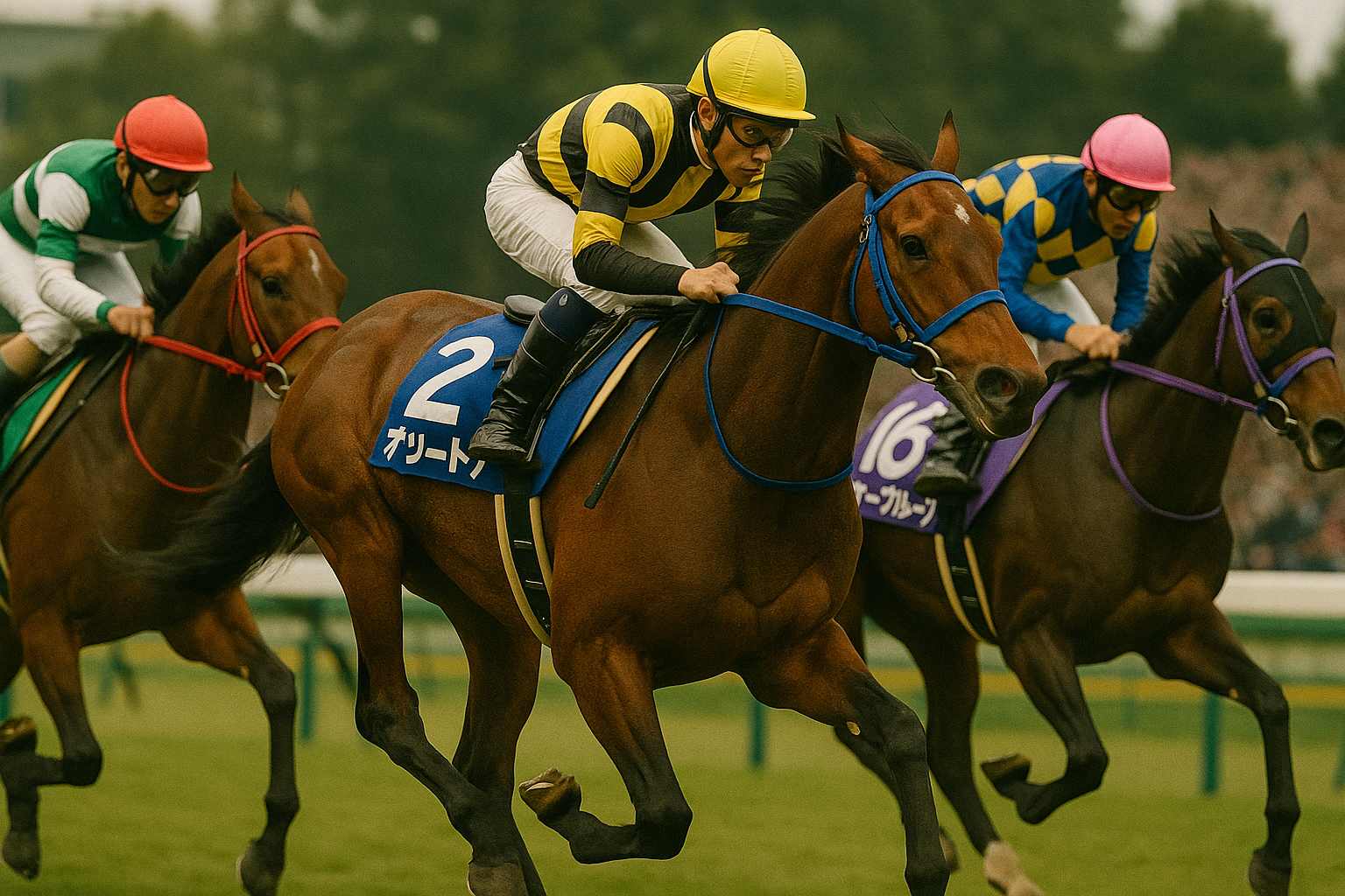 登場馬のモデルになった名馬たち